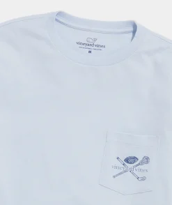 Vineyard Vines Cool Sports Fans Long-Sleeve Pocket Tee< Tees