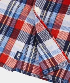 Vineyard Vines Cotton Twill Plaid Shirt< Button-Down Shirts