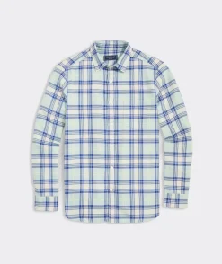 Vineyard Vines Cotton Twill Plaid Shirt< Button-Down Shirts