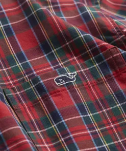 Vineyard Vines Cotton Twill Tartan Shirt< Button-Down Shirts