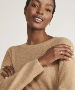 Vineyard Vines Diamond Pointelle Seaspun Cashmere Sweater< Sweaters