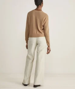 Vineyard Vines Diamond Pointelle Seaspun Cashmere Sweater< Sweaters