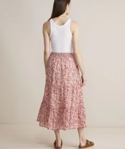 Vineyard Vines Fenwick Paisley Cotton Silk Maxi< Dresses & Skirts