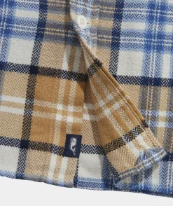 Vineyard Vines Flannel Plaid Herringbone Workshirt< Button-Down Shirts