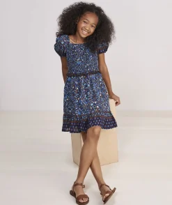 Vineyard Vines Girls' Cord Popover Dress< Dresses