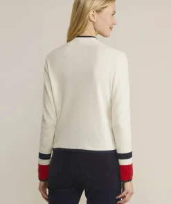 Vineyard Vines Girls' Easter Icon Whale Outline Long-Sleeve Pocket Tee< Tops, Tees & Polos