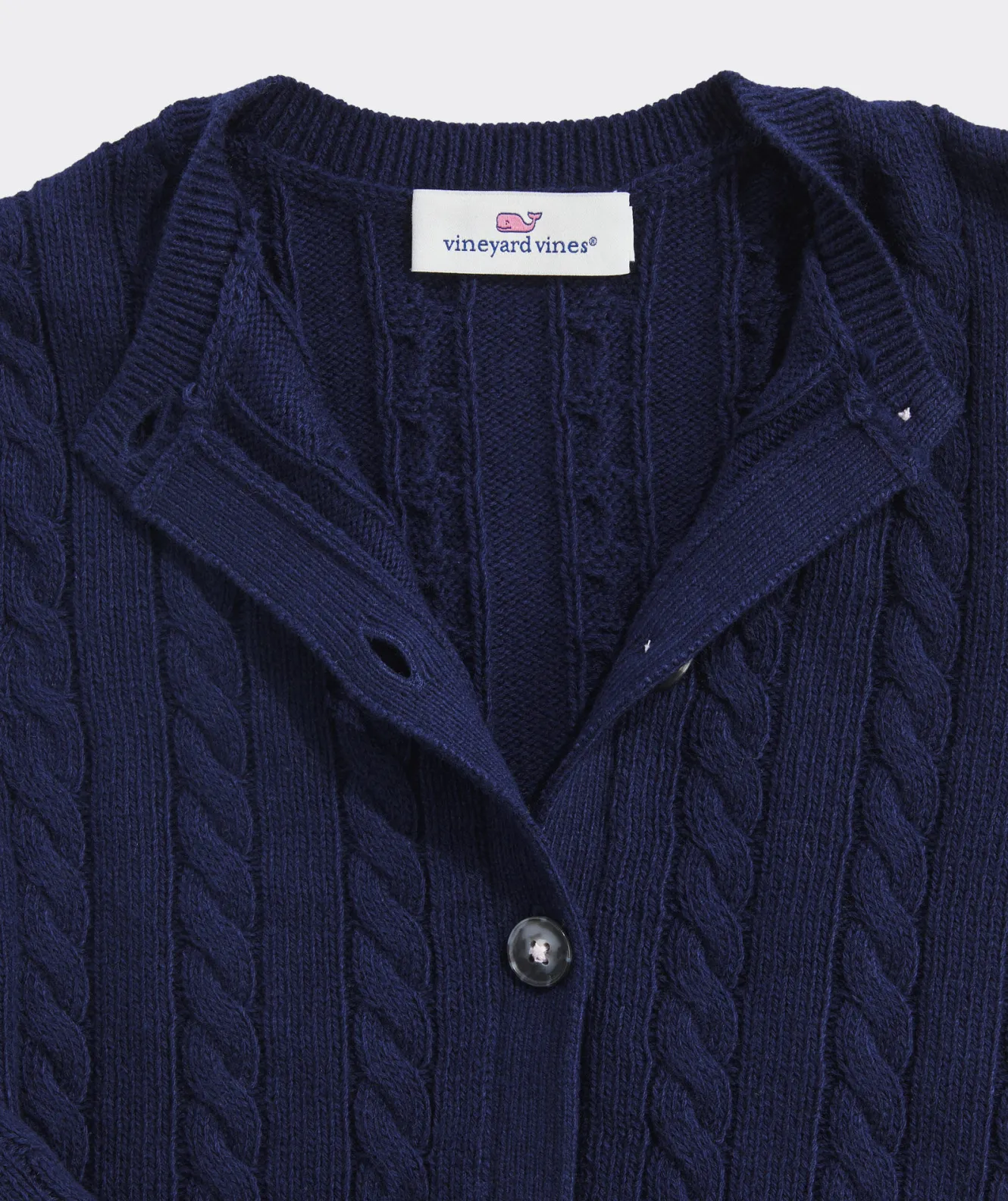 Vineyard Vines Girls' Embroidered Whale Rollneck Sweater< Sweaters