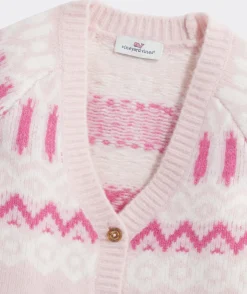 Vineyard Vines Girls' Fair Isle Crewneck Sweater< Sweaters|Sweatshirts & Sweatpants