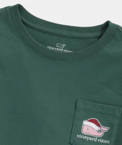 Vineyard Vines Girls' Hanukkah Icons Long-Sleeve Pocket Tee< Tops, Tees & Polos