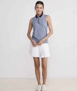 Vineyard Vines Girls' High Neck Tipped Bikini< Swim & Cover-Ups