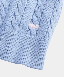 Vineyard Vines Girls' Ruffle Crewneck Sweater< Sweaters