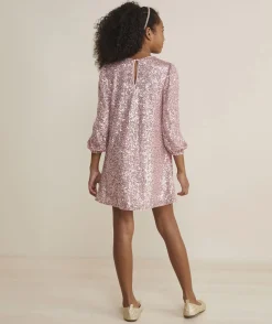 Vineyard Vines Girls' Smocked Long-Sleeve Dress< Dresses