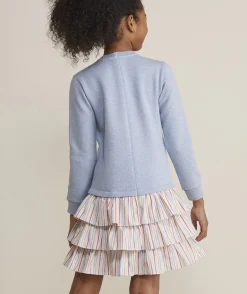 Vineyard Vines Girls' Smocked Puff-Sleeve Dress< Dresses