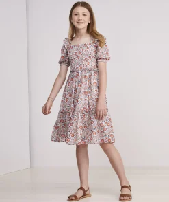 Vineyard Vines Girls' Smocked Waist Dress< Dresses