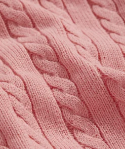 Vineyard Vines Girls' Striped Waffle Crewneck Sweater< Sweaters