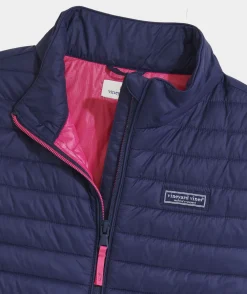 Vineyard Vines Girls' Teddy Snap Placket Pull-Over< Jackets, Blazers & Vests|Sweatshirts & Sweatpants