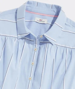 Vineyard Vines Girls' Tiered Sweatshirt Dress< Dresses