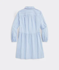 Vineyard Vines Girls' Tiered Sweatshirt Dress< Dresses