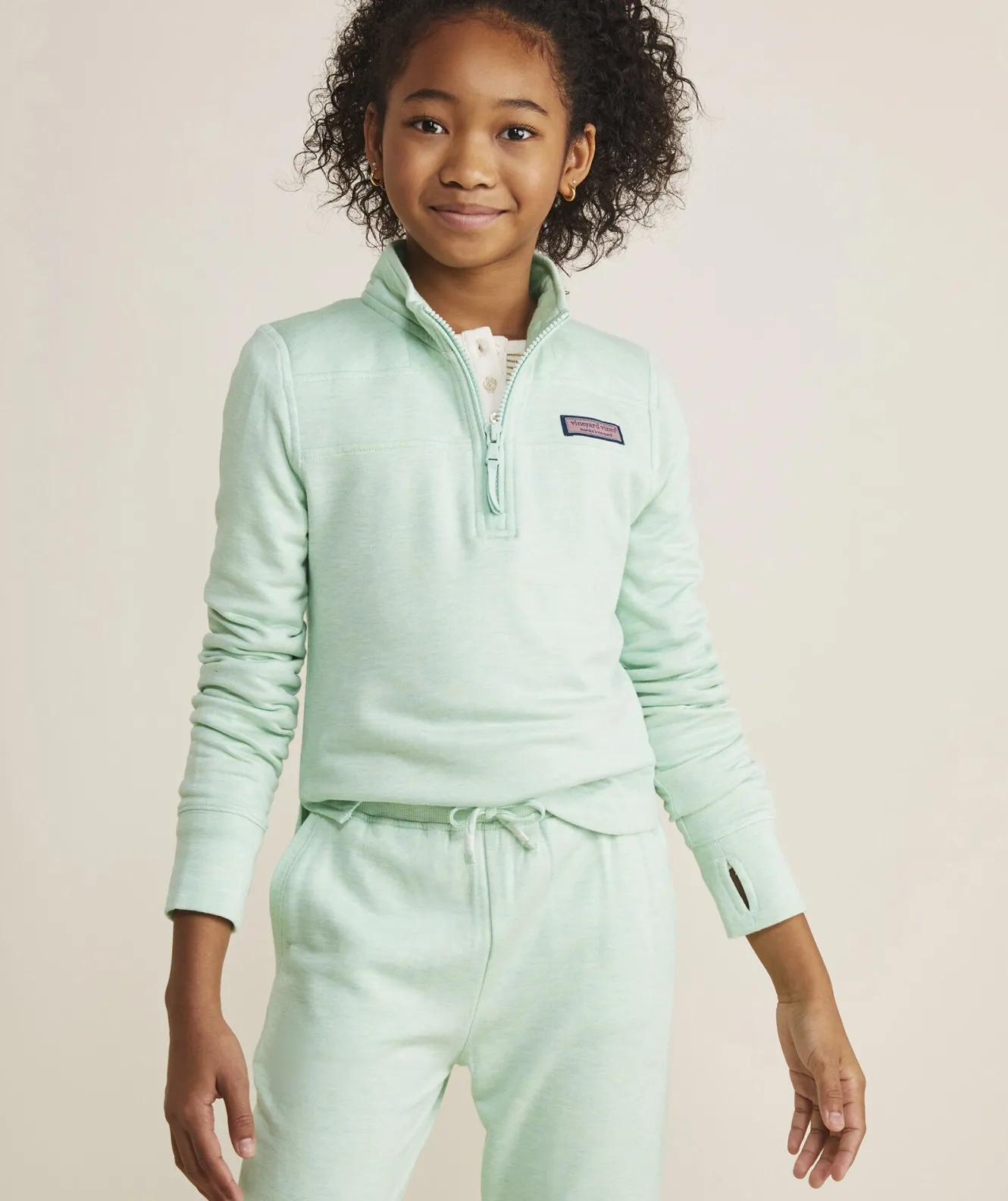 Vineyard Vines Girls' Vintage Whale Graphic Hoodie Long-Sleeve Tee< Sweatshirts & Sweatpants