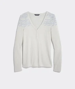 Vineyard Vines Hanukkah Icons Long-Sleeve Pocket Tee< Tees