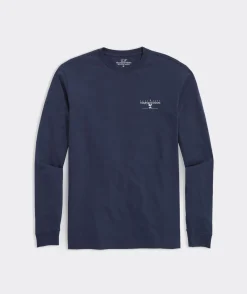 Vineyard Vines Happy Hanukkah Long-Sleeve Tee< Tees