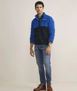 Vineyard Vines Harbor Fleece Quarter-Snap< Quarter-Zips|Sweatpants & Sweatshirts