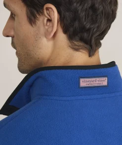 Vineyard Vines Harbor Fleece Quarter-Snap< Quarter-Zips|Sweatpants & Sweatshirts
