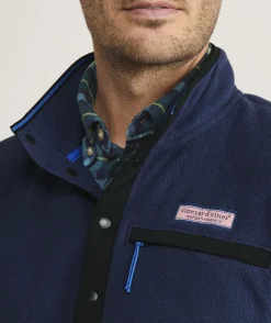 Vineyard Vines Harbor Fleece Quarter-Snap< Sweatpants & Sweatshirts