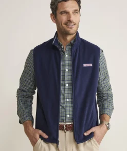 Vineyard Vines Harbor Fleece Vest< Jackets & Vests