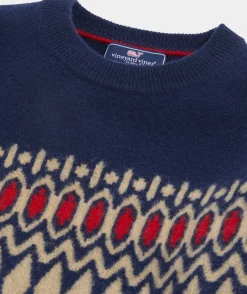 Vineyard Vines Heritage Fair Isle Crewneck Sweater< Sweaters