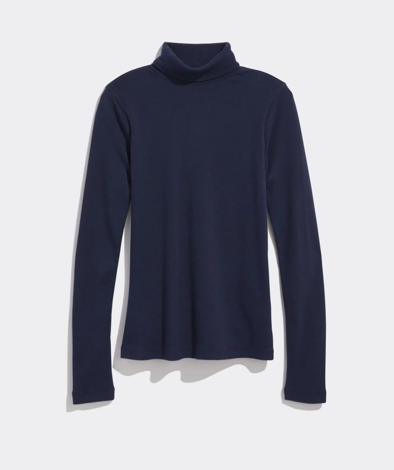 Vineyard Vines Heritage Striped Ribbed Turtleneck< Tees