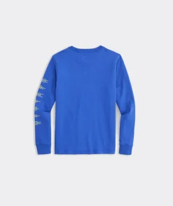Vineyard Vines Hockey Player Long-Sleeve Harbor Performance Tee< Tees For Men|Tees
