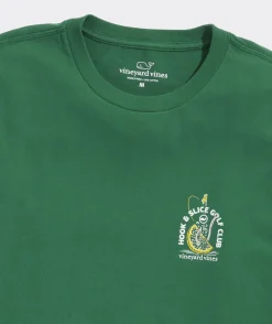 Vineyard Vines Hook & Slice Golf Club Short-Sleeve Tee< Tees