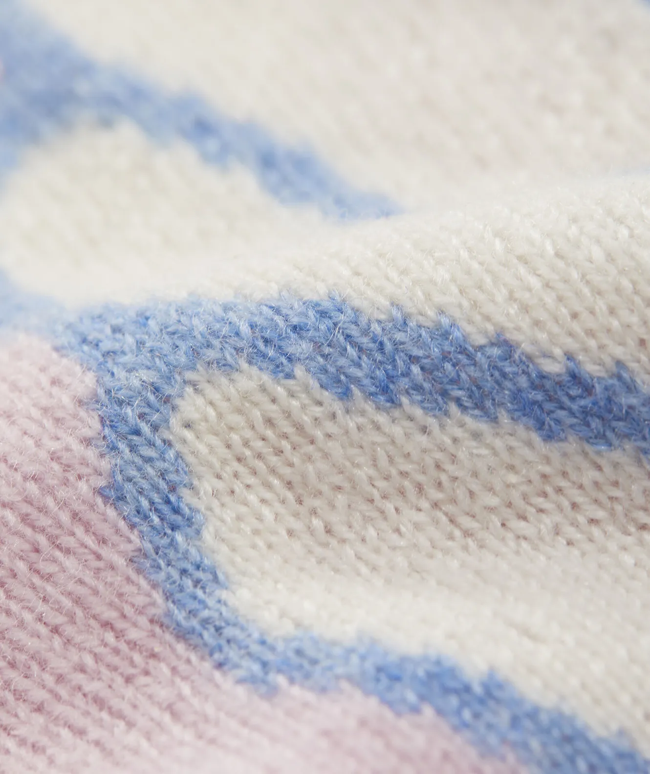 Vineyard Vines Hydrangea Intarsia Cashmere Crewneck Sweater< Sweaters