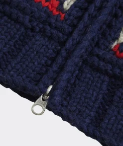 Vineyard Vines Kanata Hand Knit Wool Cowichan< Sweaters