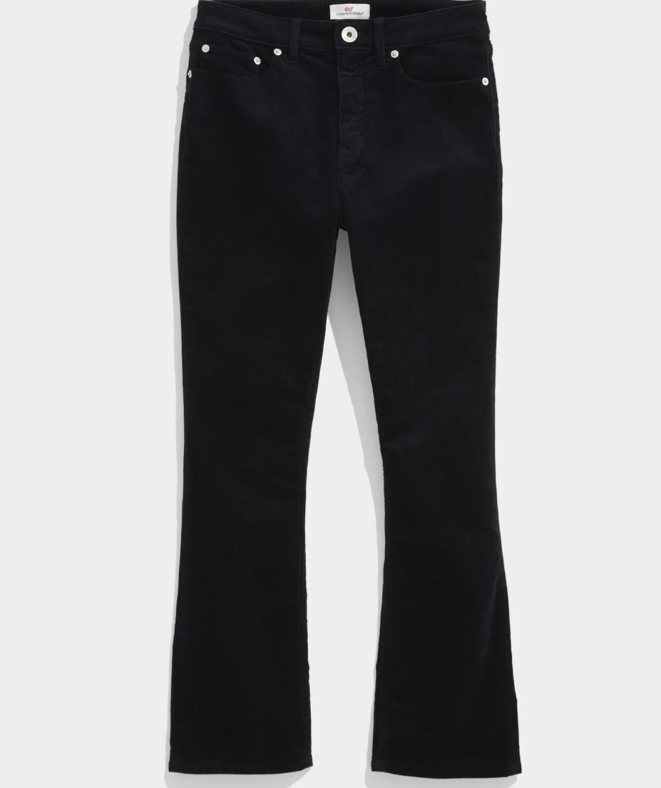 Vineyard Vines Kick Flare Mid-Rise Corduroy Pants< Pants & Denim
