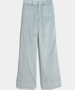Vineyard Vines Kick Flare Mid-Rise Corduroy Pants< Pants & Denim