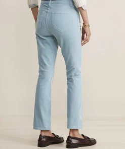 Vineyard Vines Kick Flare Mid-Rise Corduroy Pants< Pants & Denim