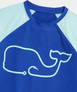 Vineyard Vines Kids' Raglan Rashguard< Swim & Cover-Ups|Swim & Rashguards