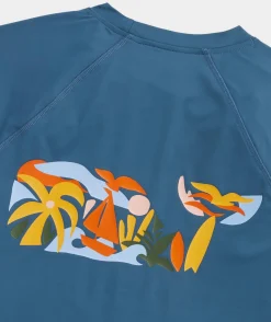 Vineyard Vines Kids' Raglan Rashguard< Swim & Cover-Ups|Swim & Rashguards