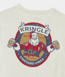 Vineyard Vines Kringle Craft Ale Short-Sleeve Tee< Tees