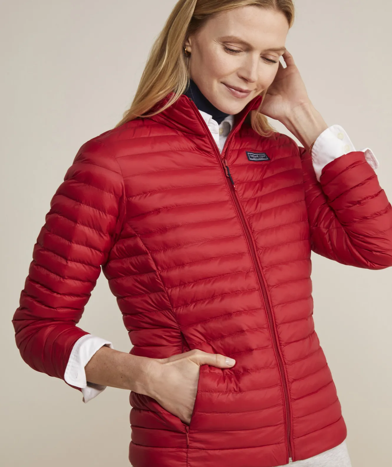 Vineyard Vines Lightweight Packable Puffer Jacket< Jackets & Vests