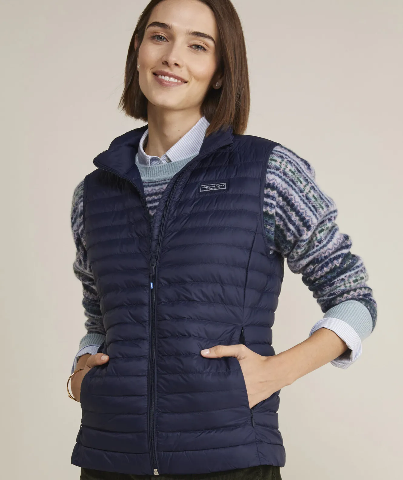 Vineyard Vines Lightweight Packable Puffer Vest< Jackets & Vests