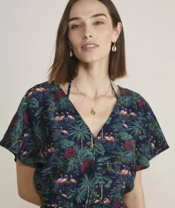Vineyard Vines Linen Button-Down< Womens|Shirts & Tops
