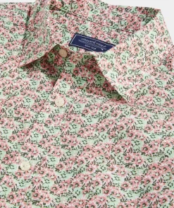 Vineyard Vines Linen Short-Sleeve Stripe Shirt< Mens|Button-Down Shirts