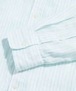 Vineyard Vines Linen Striped Shirt< Button-Down Shirts