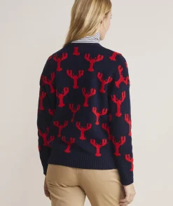 Vineyard Vines Lobster Fair Isle Crewneck Sweater< Sweaters