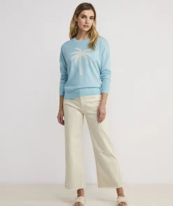 Vineyard Vines Lobster Intarsia Cashmere Crewneck Sweater< Sweaters