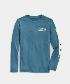 Vineyard Vines Marlin Embroidered D-Ring Belt< Mens|Belts