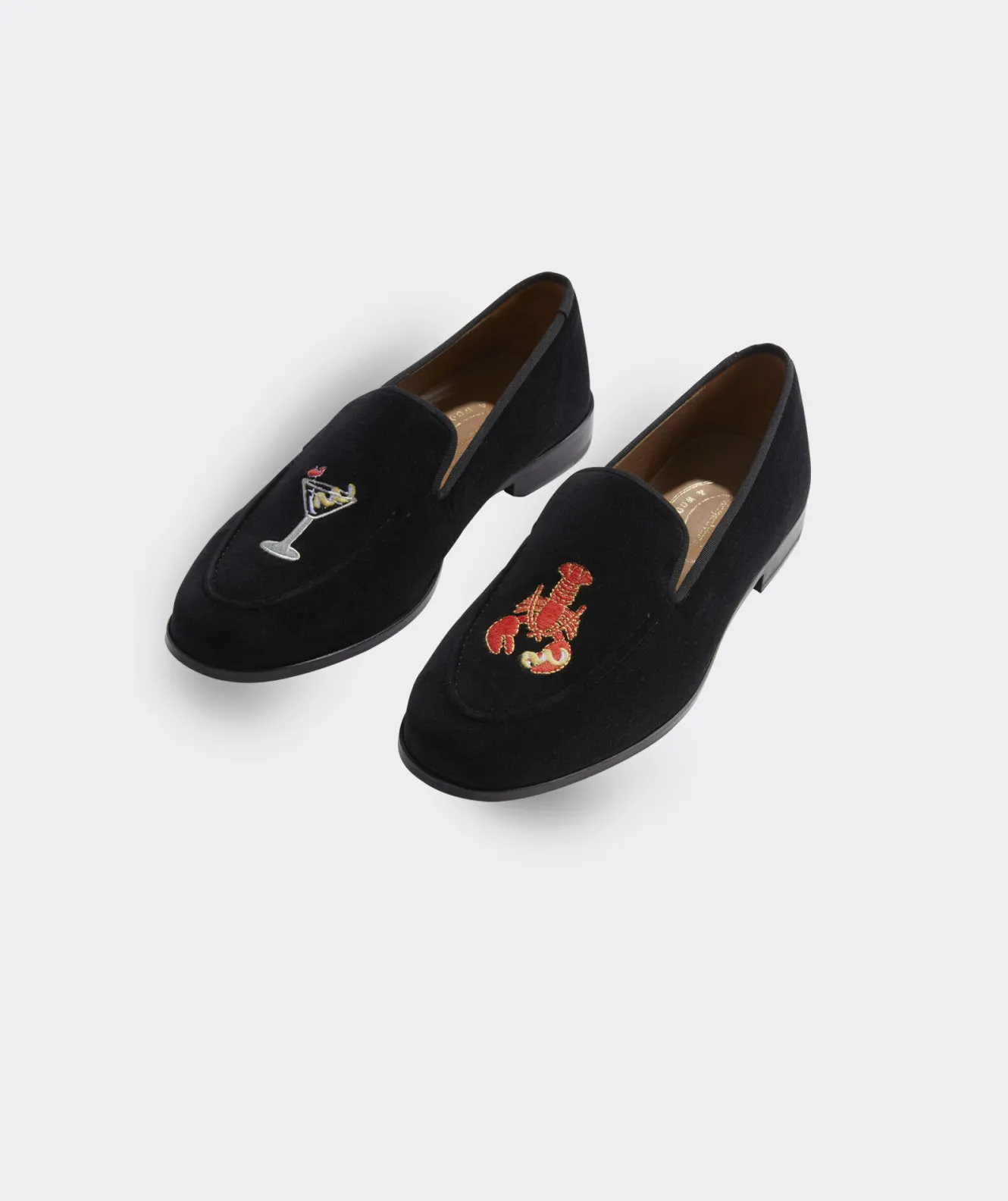 Vineyard Vines Men's Stubbs & Wootton Velvet Holiday Venetian Loafers< Shoes & Socks